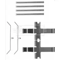 Ремкомплект тормозных колодок BORG & BECK TBALL BBK1505 6S 8FG Toyota Hilux (AN10, 20, 30) 7 Пикап 3.0 D 4D 4WD (KUN26) 171 л.с. 2005 – 2015
