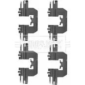 Ремкомплект тормозных колодок BORG & BECK BBK1541 Mazda MX-5 82BPVK4 3I2XD ST