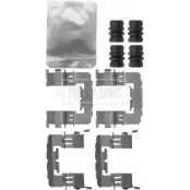 Ремкомплект тормозных колодок BORG & BECK BBK1595 6 9NHA Subaru XV (GP) 1 Кроссовер 1.6 i AWD (GP3. G33GP) 114 л.с. 2012 – 2025 GVDDF