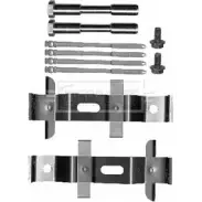 Ремкомплект тормозных колодок BORG & BECK DW BIT BBK1598 Land Rover Range Rover 4 (L405) Внедорожник 3.0 D 4x4 258 л.с. 2012 – 2025 MW1L4C4