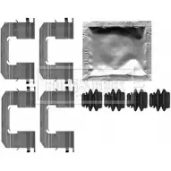Ремкомплект тормозных колодок BORG & BECK 9 41QS BBK1606 3149230 3HMPZTX