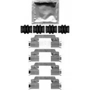 Ремкомплект тормозных колодок BORG & BECK BBK1609 JRA3M 1 UABC 3149233