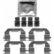 Ремкомплект тормозных колодок BORG & BECK HC1 2XAT 3149234 NHUI6W BBK1610
