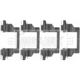 Ремкомплект тормозных колодок BORG & BECK NPH5FH 7 BCV7RT 3149239 BBK1615