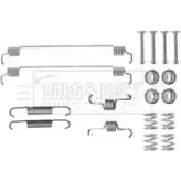 Ремкомплект тормозных колодок BORG & BECK BBK6159 1SJLE ZO0Z 0Z Nissan March
