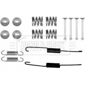 Ремкомплект тормозных колодок BORG & BECK KML KJ BBK6226 Toyota Yaris (XP10) 1 Хэтчбек 1.4 D 4D (NLP10) 75 л.с. 2001 – 2005 LL1MR3