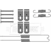 Ремкомплект тормозных колодок BORG & BECK N69Z2ZK Mitsubishi L200 4 (KB4T) Пикап 2.5 DI D 4WD (KB4T) 136 л.с. 2005 – 2015 BBK6319 7NW RNZ5