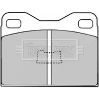 Тормозные колодки, дисковые, комплект BORG & BECK 3149687 BBP1006 Z GW93MZ KPTQ03M