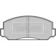 Тормозные колодки, дисковые, комплект BORG & BECK RRI451 3149690 4D5 I5 BBP1009