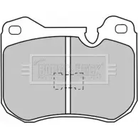 Тормозные колодки, дисковые, комплект BORG & BECK K1 162F A8A6Z BBP1030 3149711