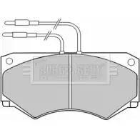 Тормозные колодки, дисковые, комплект BORG & BECK 3149720 71U J4 LSUY7W BBP1039