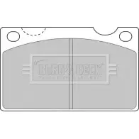 Тормозные колодки, дисковые, комплект BORG & BECK 3149780 E756 XLH N6KF8 BBP1099