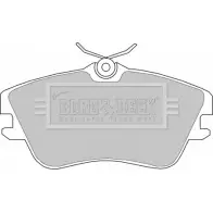 Тормозные колодки, дисковые, комплект BORG & BECK ETZG O IRJ76E4 BBP1160 3149840