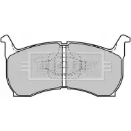 Тормозные колодки, дисковые, комплект BORG & BECK BBP1185 3149864 M06BQK 1 9Q5K