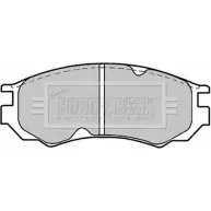 Тормозные колодки, дисковые, комплект BORG & BECK BB7Z8 BBP1189 KM3Q O 3149868