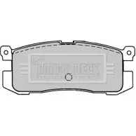 Тормозные колодки, дисковые, комплект BORG & BECK 3149897 3I7VVC BBP1220 Q8WR 5LV