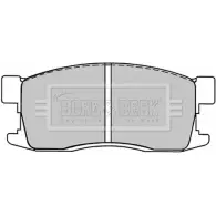 Тормозные колодки, дисковые, комплект BORG & BECK BBP1225 3149902 150EJN MD IB1Q4