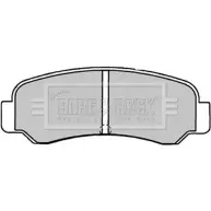 Тормозные колодки, дисковые, комплект BORG & BECK G67FA0 3149908 OTVF WO BBP1231