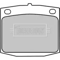 Тормозные колодки, дисковые, комплект BORG & BECK 3149965 3 1W23A 02183WT BBP1288