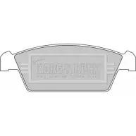 Тормозные колодки, дисковые, комплект BORG & BECK 3149976 BBP1299 89DZ0 AL M5M5O