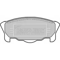 Тормозные колодки, дисковые, комплект BORG & BECK 3150100 BBP1431 D918KZF F2 G4RYF