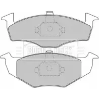 Тормозные колодки, дисковые, комплект BORG & BECK 3150140 BBP1471 LJE8W 16LL AE