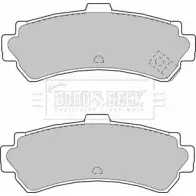 Тормозные колодки, дисковые, комплект BORG & BECK LIMY7 H8L 20B BBP1552 3150221