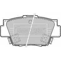 Тормозные колодки, дисковые, комплект BORG & BECK 3150237 E 3MF0 MT7GL9J BBP1569
