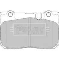 Тормозные колодки, дисковые, комплект BORG & BECK O3RL 0F 3150299 TJFSFU BBP1631