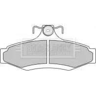 Тормозные колодки, дисковые, комплект BORG & BECK 3150319 D1D78 K 5MZE BBP1651