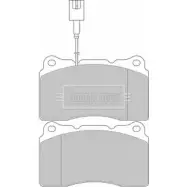 Тормозные колодки, дисковые, комплект BORG & BECK 3150323 QP21ZXS BBP1655 J0X HM