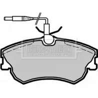 Тормозные колодки, дисковые, комплект BORG & BECK 3150343 5GKYJ3Z BBP1675 R C34P
