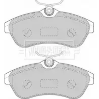 Тормозные колодки, дисковые, комплект BORG & BECK CY0Q2 3150403 BBP1735 2E9 52T