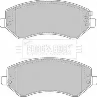Тормозные колодки, дисковые, комплект BORG & BECK THH6W DZ 3150498 BBP1830 SLORL