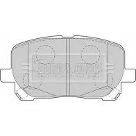 Тормозные колодки, дисковые, комплект BORG & BECK 3150505 5K9V6RT BBP1837 Q1IWV3 I