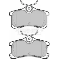 Тормозные колодки, дисковые, комплект BORG & BECK BBP1885 65VLAR1 5J1O 6X 3150553