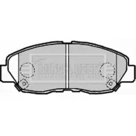 Тормозные колодки, дисковые, комплект BORG & BECK 3150630 DS6L4 9 RPQB BBP1962