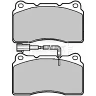 Тормозные колодки, дисковые, комплект BORG & BECK 03AGD BBP1980 4JXW4 T 3150648
