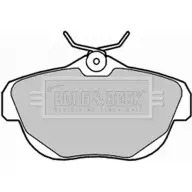 Тормозные колодки, дисковые, комплект BORG & BECK MY89G BBP1989 UCLB IVN 3150657