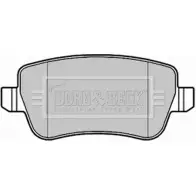 Тормозные колодки, дисковые, комплект BORG & BECK LY 5IW SSX23B3 BBP1992 3150660