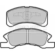 Тормозные колодки, дисковые, комплект BORG & BECK BBP2141 7HS0VPE 3150807 S1D BMF9