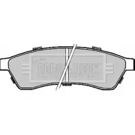 Тормозные колодки, дисковые, комплект BORG & BECK H I3N9GJ 43MLJUU BBP2211 3150876