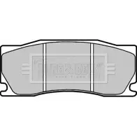 Тормозные колодки, дисковые, комплект BORG & BECK 3150958 OZVFL4 BBP2296 S L0TL
