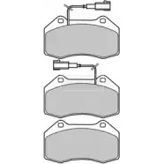 Тормозные колодки, дисковые, комплект BORG & BECK 122A 6ER 3150981 BBP2319 X8NX3