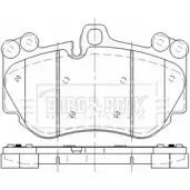 Тормозные колодки, дисковые, комплект BORG & BECK G23RS 12 5GIQK9 3151129 BBP2476