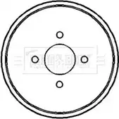 Тормозной барабан BORG & BECK NE8 IFT1 7N0V7 BBR7089 3151279