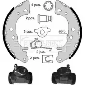 Тормозные колодки, комплект BORG & BECK 3151450 BBS1004K M XGYV 58YP8OF