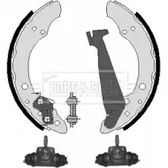 Тормозные колодки, комплект BORG & BECK CD 72A BBS1031K SG97N 3151466