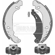 Тормозные колодки, комплект BORG & BECK TDAZU BBS1043K 3151472 2N9 I9G5