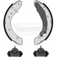 Тормозные колодки, комплект BORG & BECK VZDZCFU BBS1046K 3151475 LX ZXG